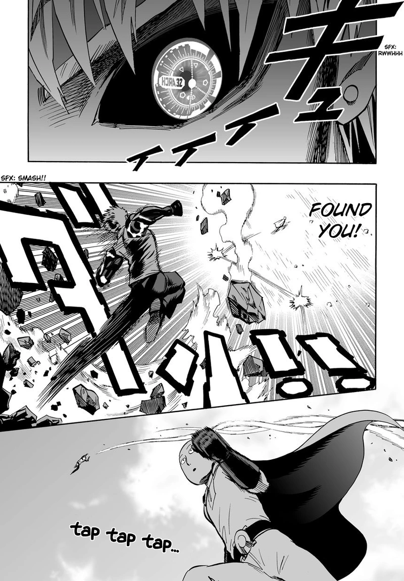 One Punch Man Manga Chapter 17 page 33 - Sparring