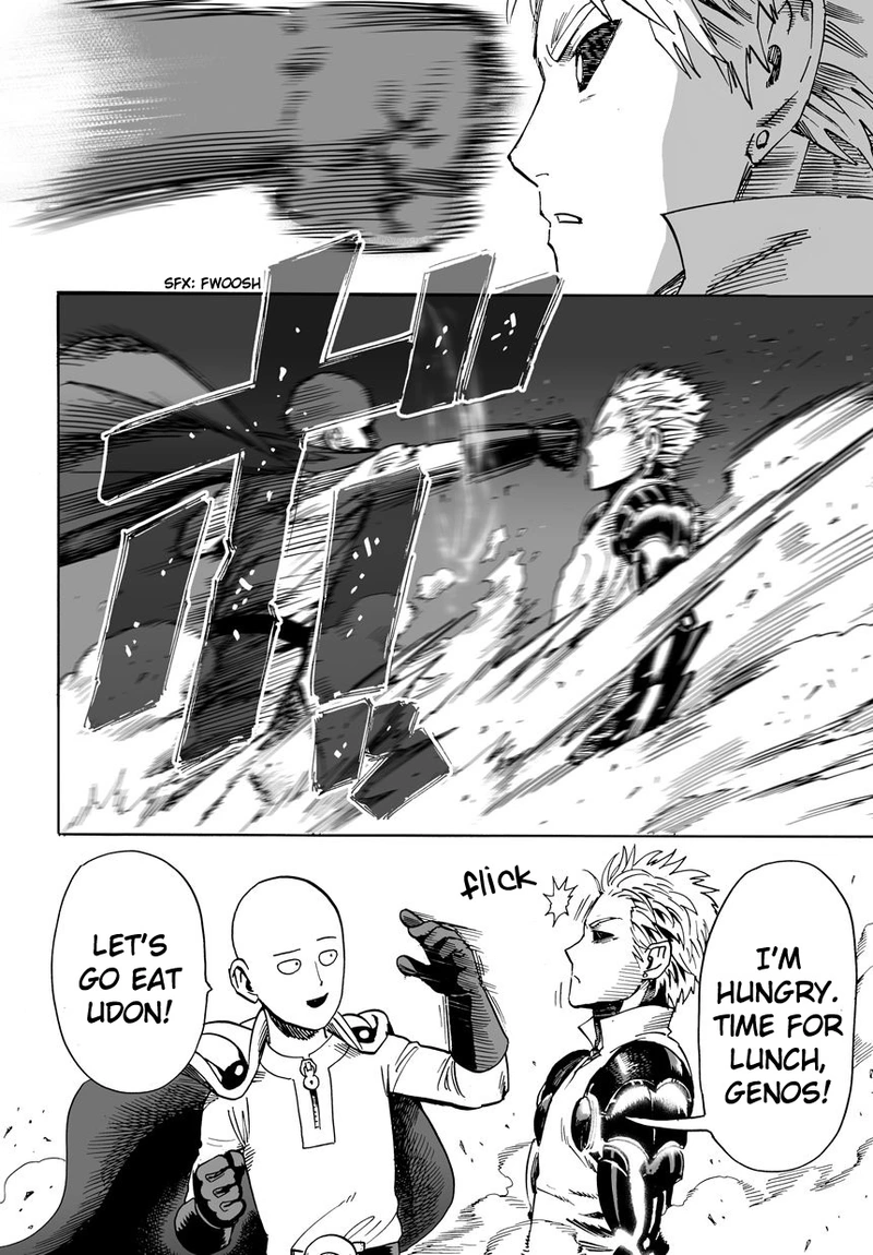 One Punch Man Manga Chapter 17 page 42 - Sparring