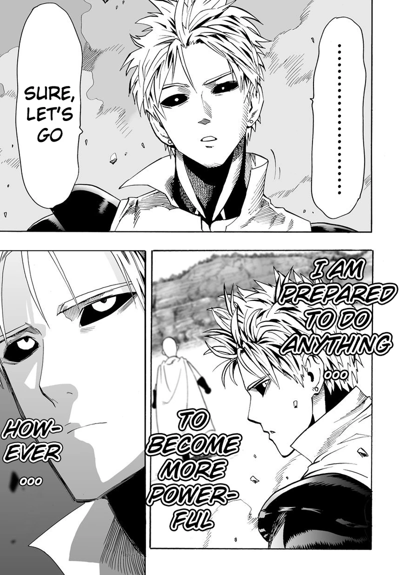 One Punch Man Manga Chapter 17 page 43 - Sparring