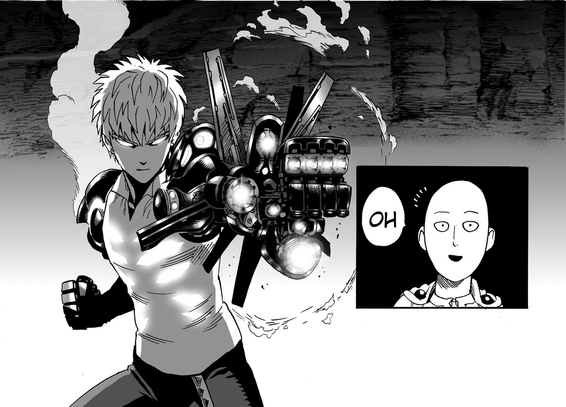 One Punch Man Manga Chapter 17 page 8 - Sparring
