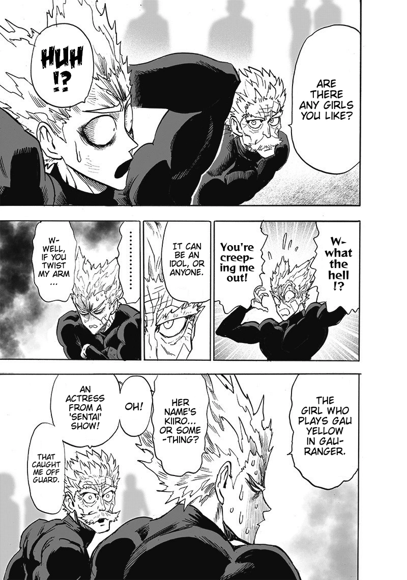 One Punch Man Manga Chapter 170 page 21 - What was Gained