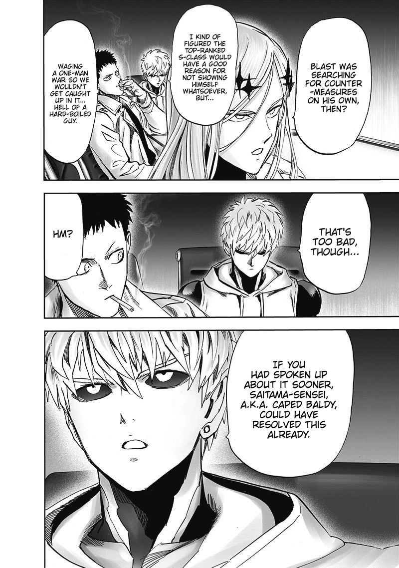 One Punch Man Manga Chapter 173 page 23 - Secret Intel