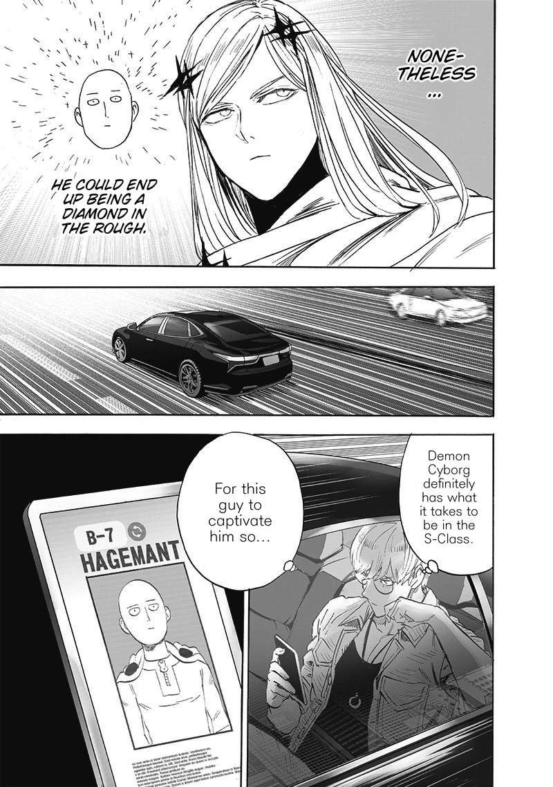 One Punch Man Manga Chapter 173 page 34 - Secret Intel