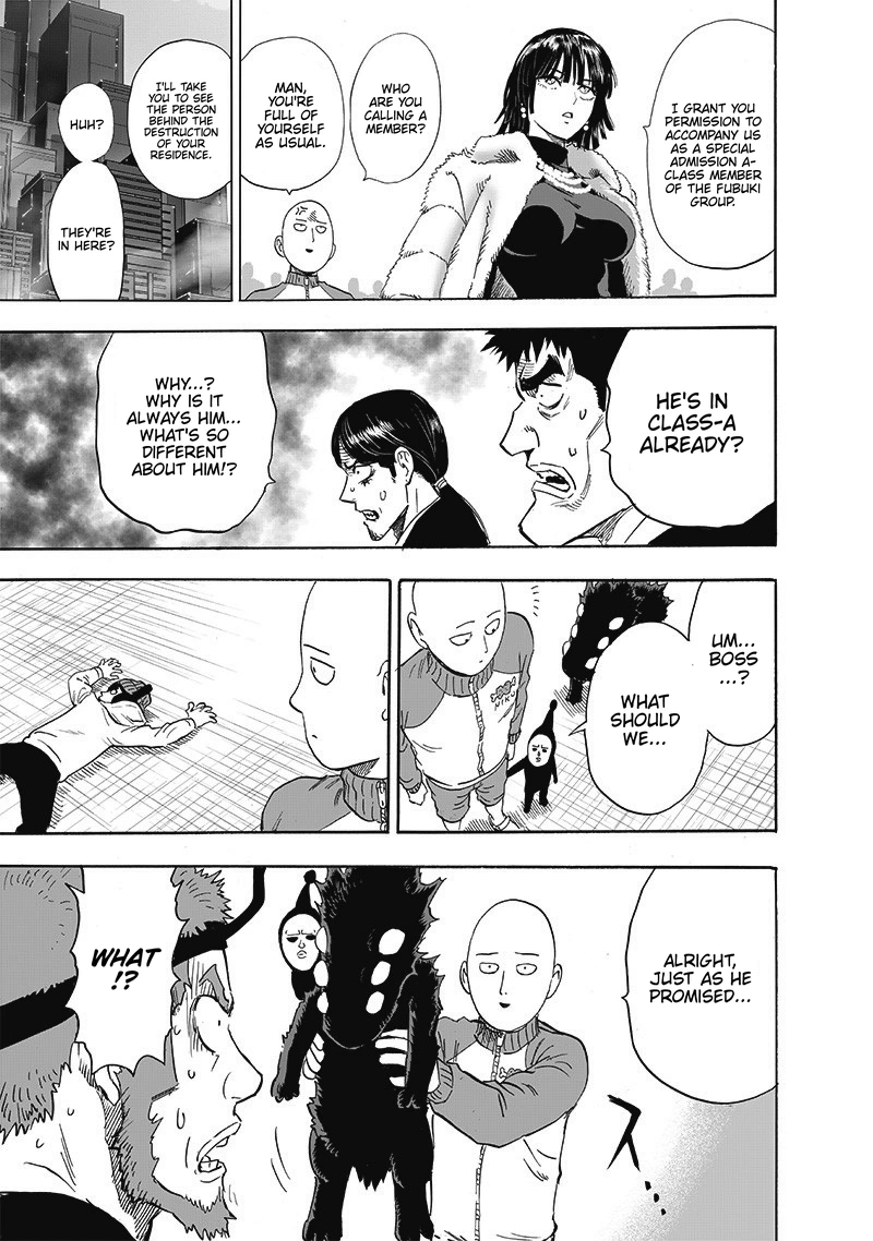 One Punch Man Manga Chapter 175 page 14 - Visitor