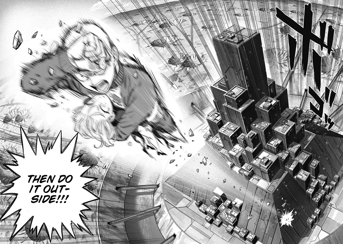 One Punch Man Manga Chapter 178 page 25 - Do it outside
