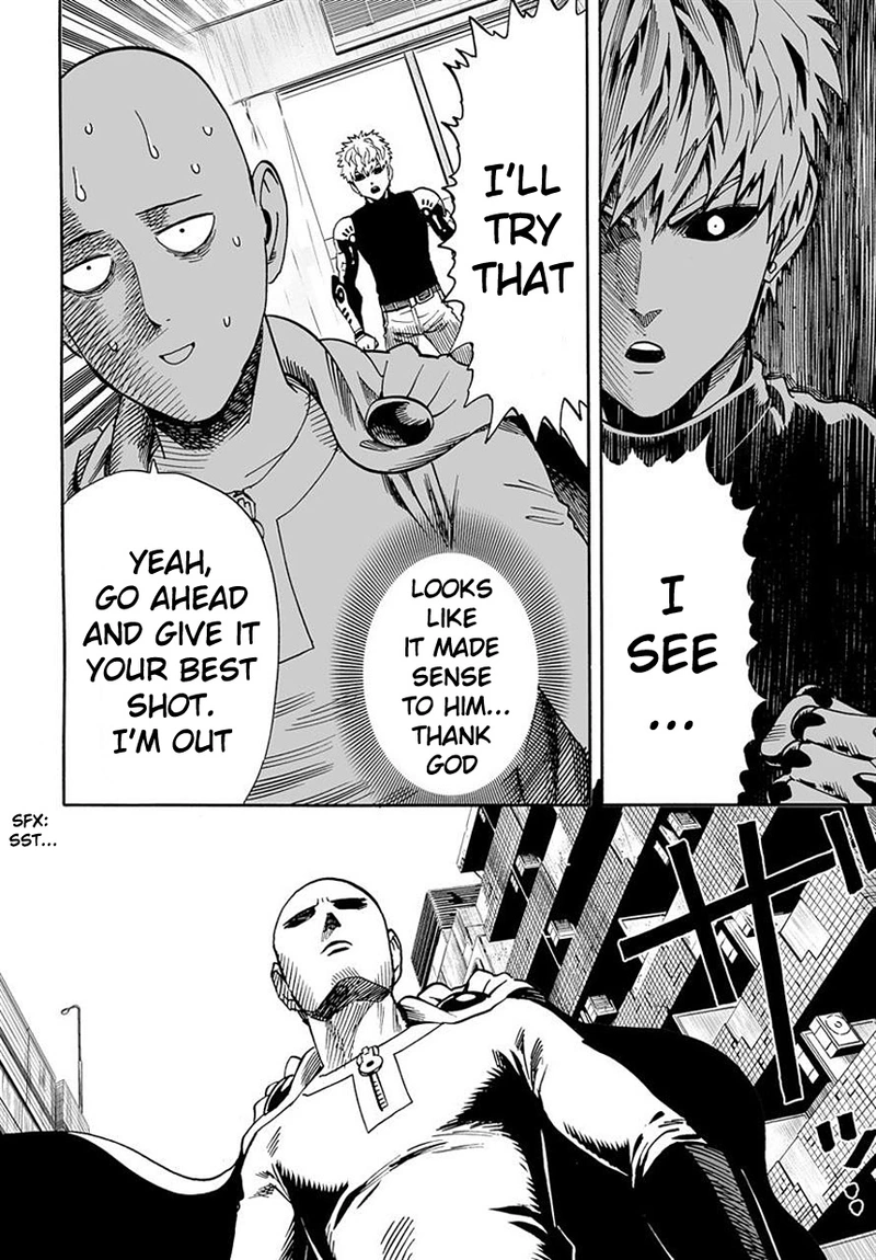 One Punch Man Manga Chapter 18 page 13 - Business Activity