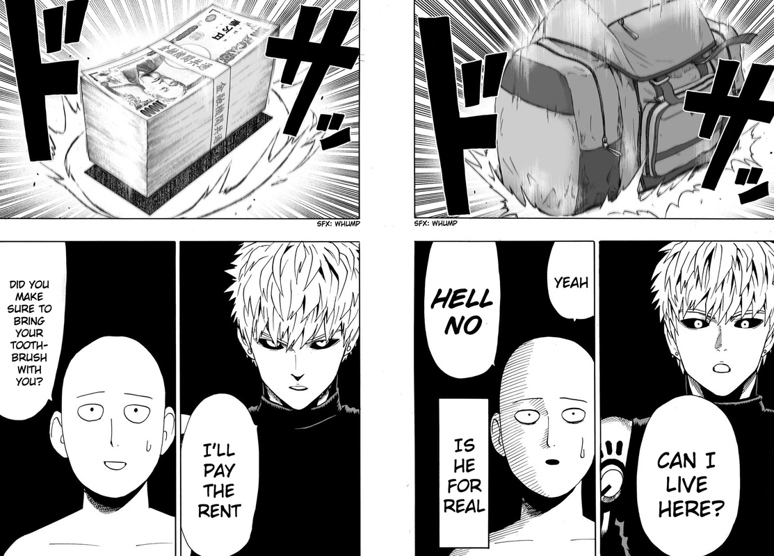 One Punch Man Manga Chapter 18 page 4 - Business Activity
