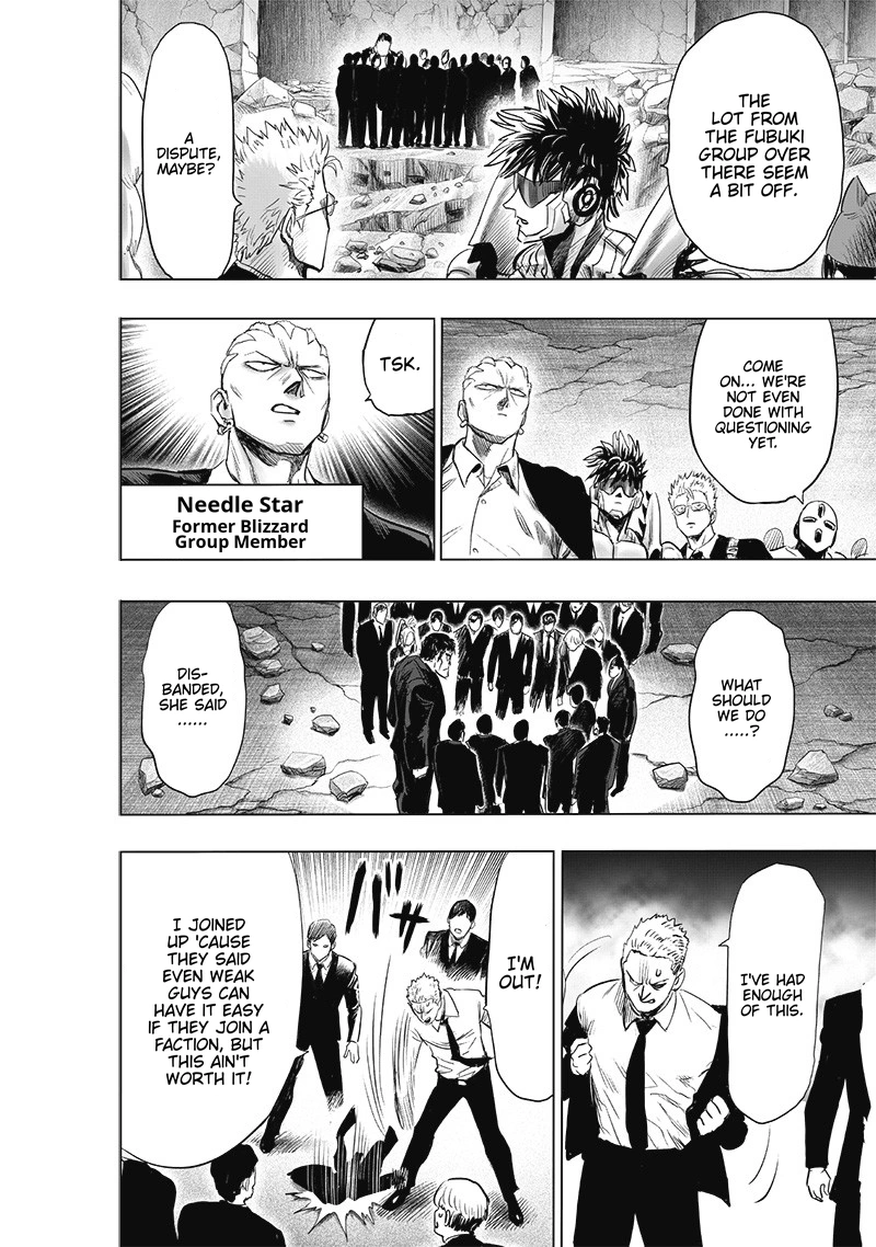 One Punch Man Manga Chapter 181 page 21 - Scalp Friction