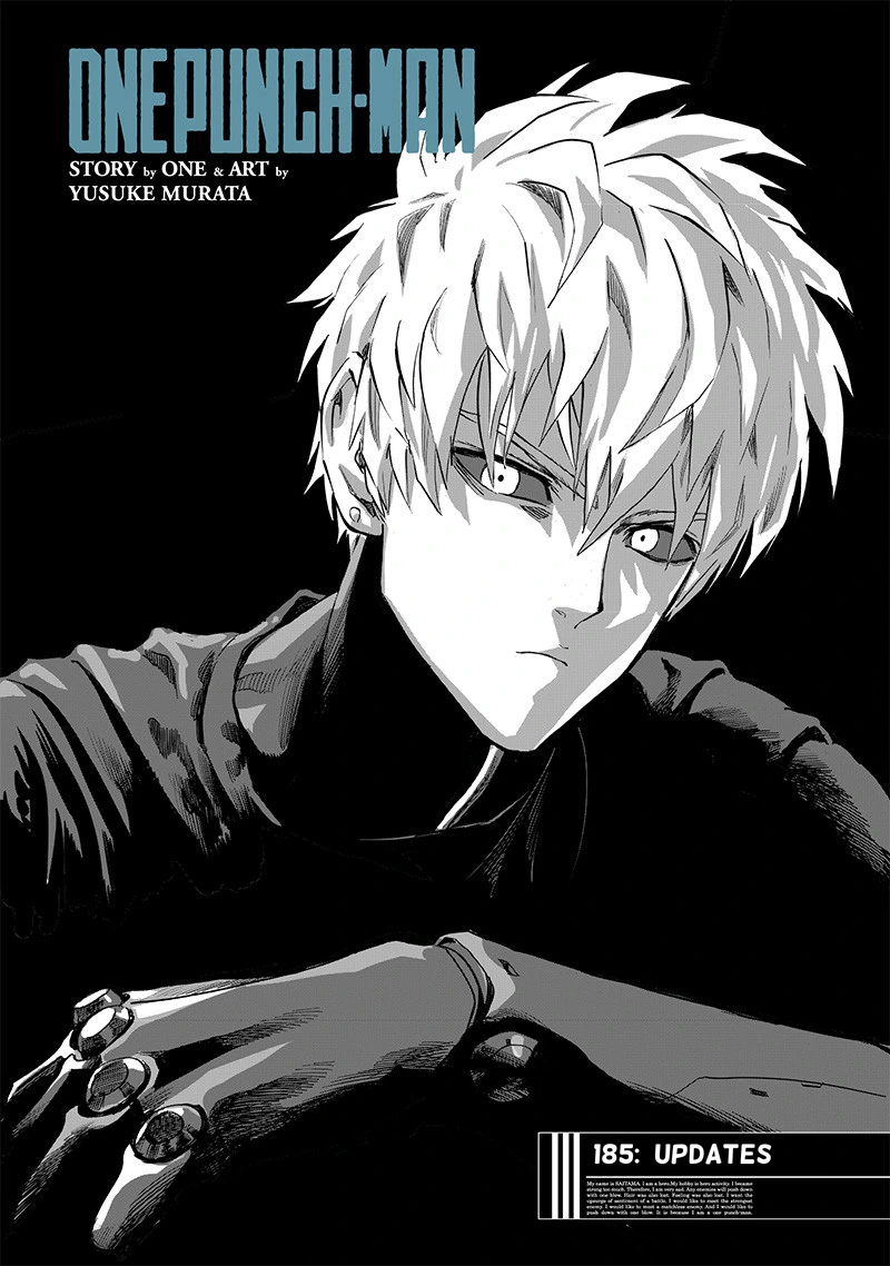 One Punch Man Manga Chapter 185 page 1 - Updates