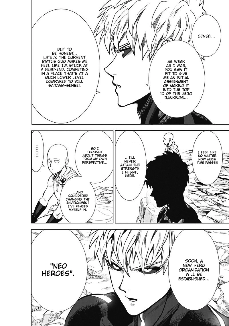 One Punch Man Manga Chapter 186 page 22 - Turning Point