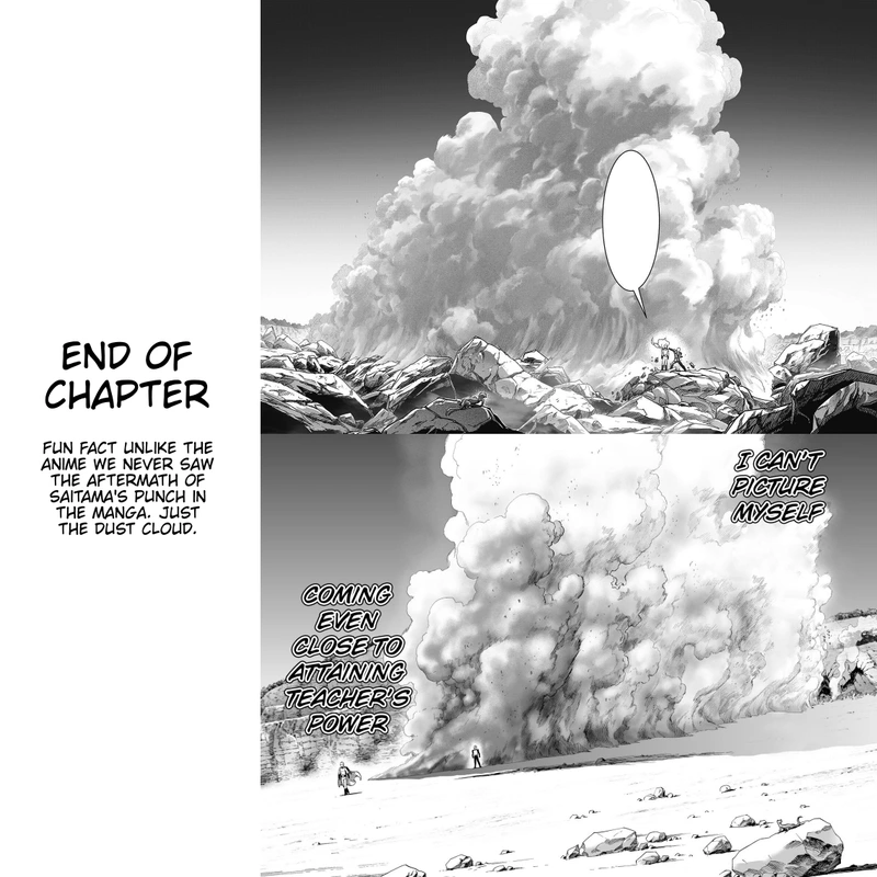 One Punch Man Manga Chapter 186 page 34 - Turning Point