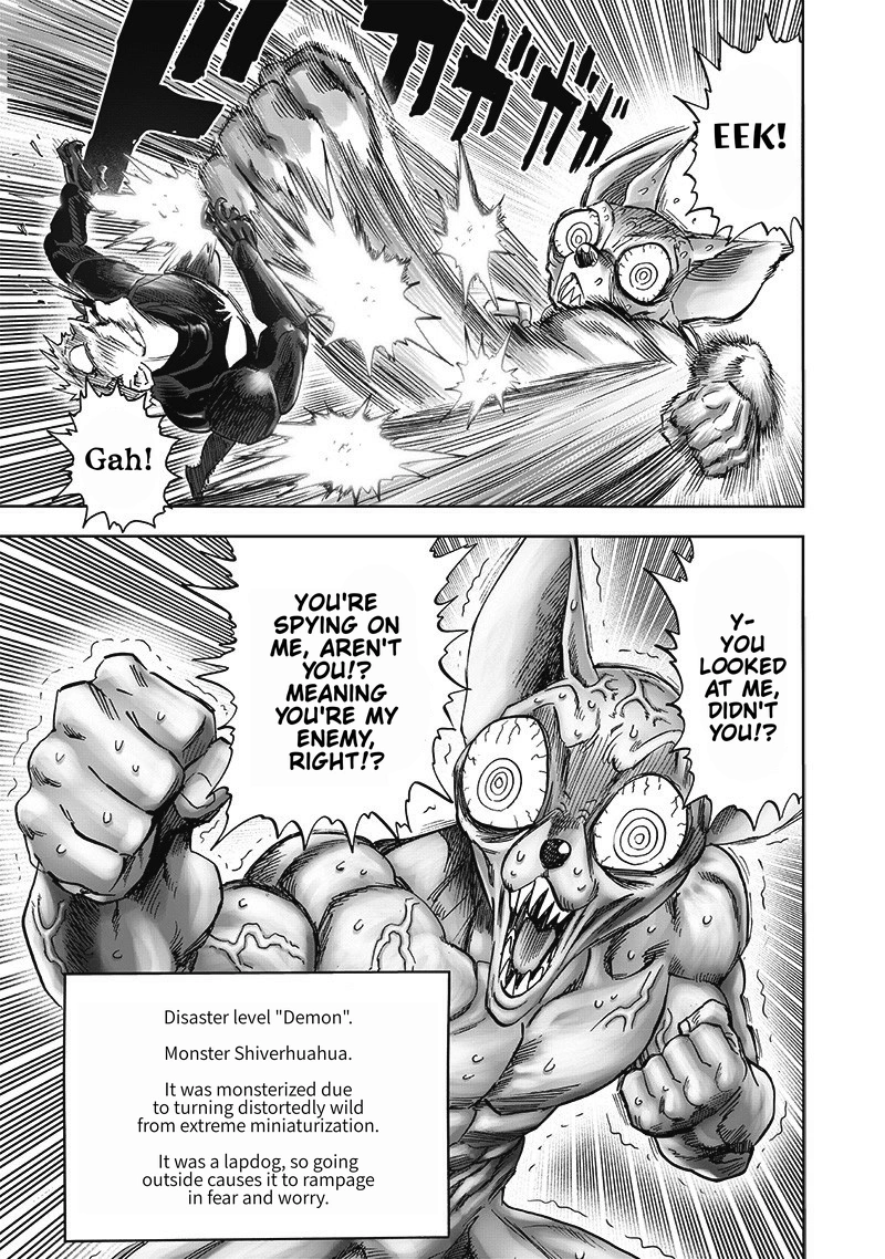 One Punch Man Manga Chapter 187 page 18 - The Butterfly and The Back