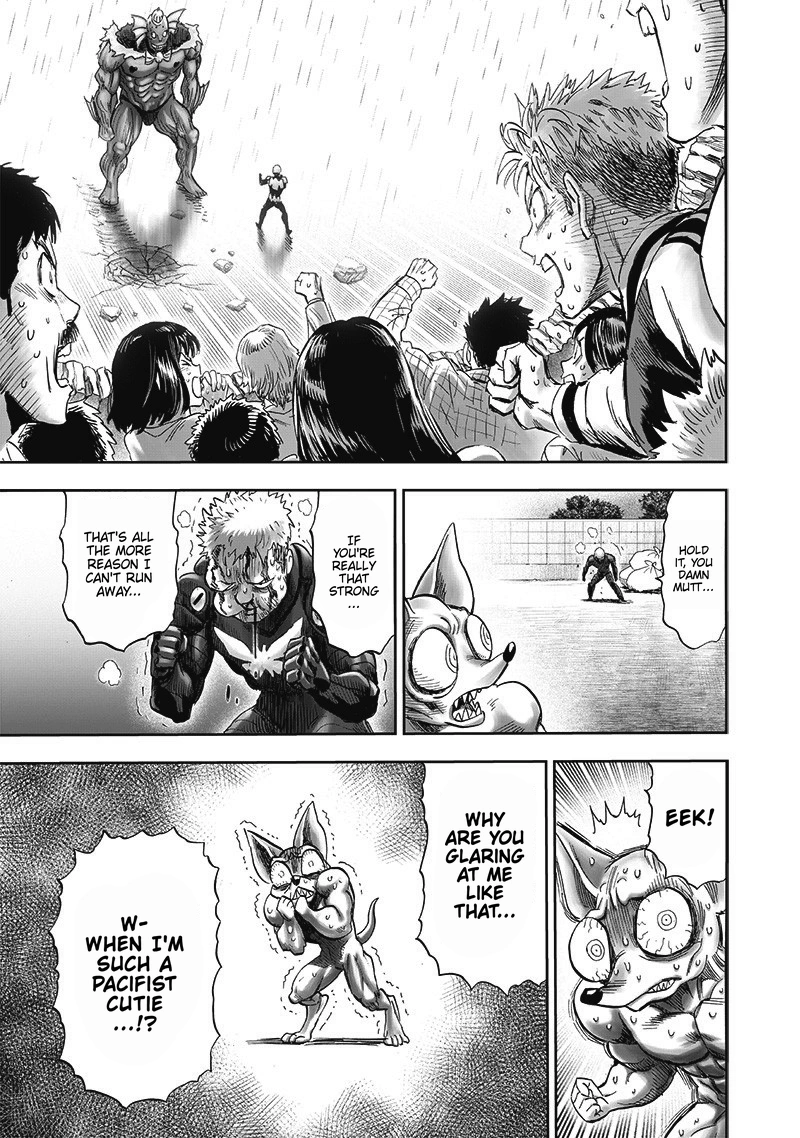 One Punch Man Manga Chapter 187 page 22 - The Butterfly and The Back