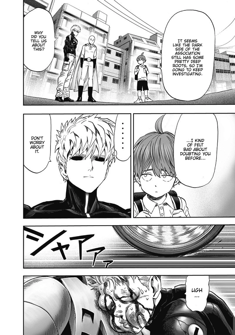 One Punch Man Manga Chapter 187 page 34 - The Butterfly and The Back