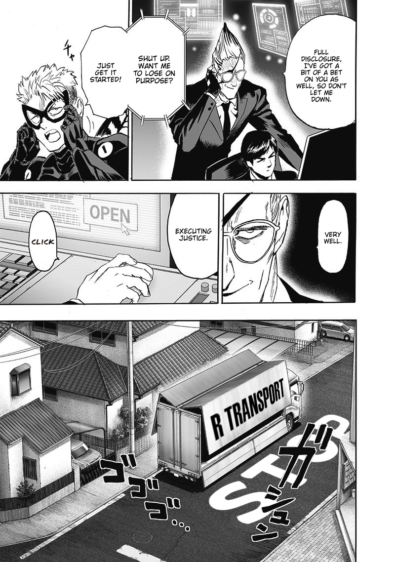 One Punch Man Manga Chapter 187 page 4 - The Butterfly and The Back