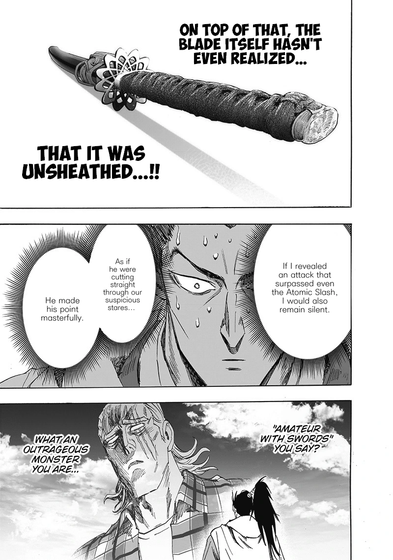 One Punch Man Manga Chapter 189 page 28 - Blade Test
