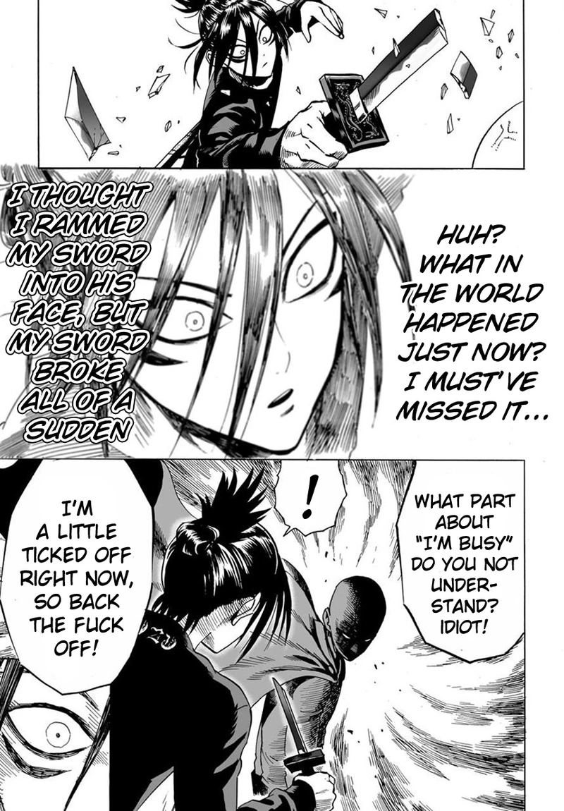 One Punch Man Manga Chapter 19 page 5 - No Time for This