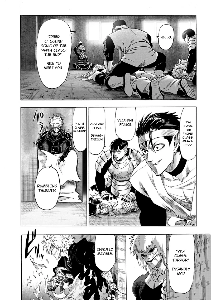 One Punch Man Manga Chapter 195 page 10 - That Man