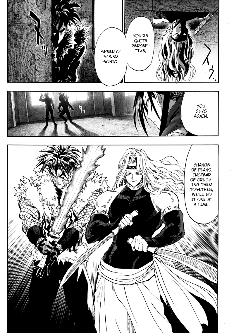 One Punch Man Manga Chapter 195 page 8 - That Man