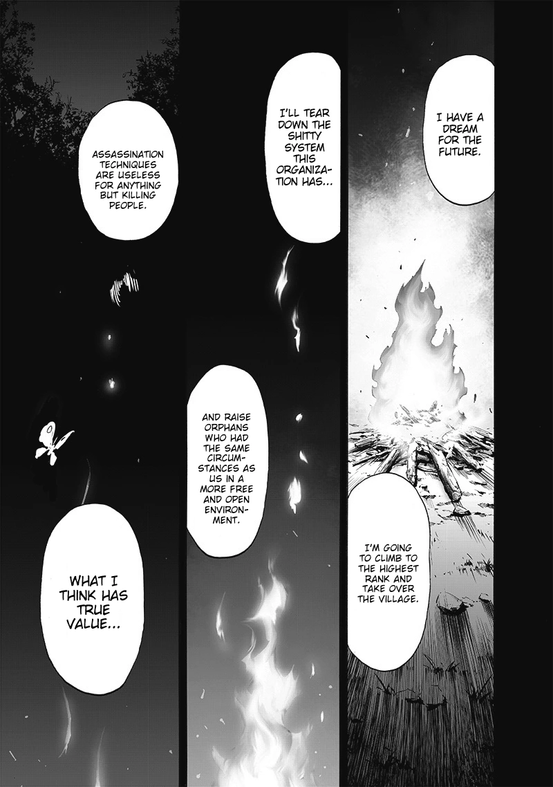 One Punch Man Manga Chapter 196 page 13 - Ninja Village