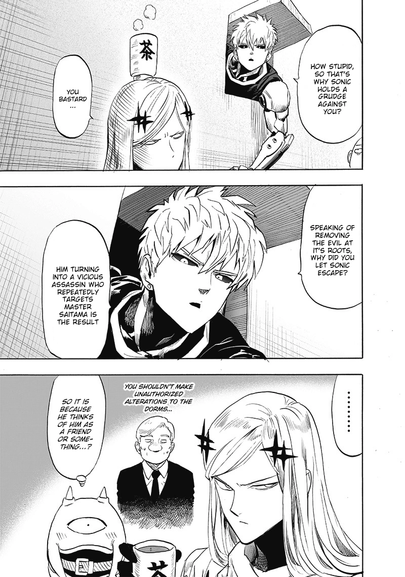 One Punch Man Manga Chapter 196 page 21 - Ninja Village