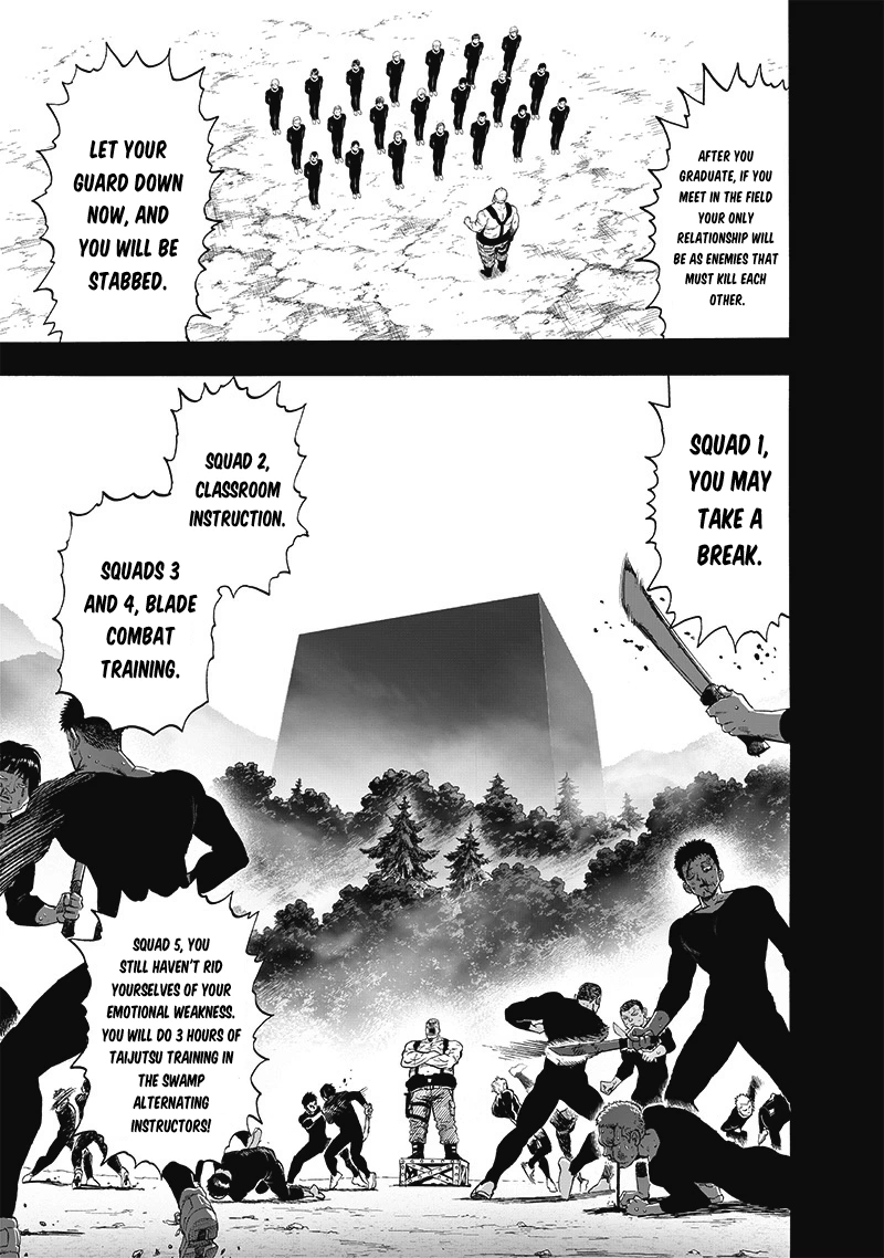 One Punch Man Manga Chapter 196 page 5 - Ninja Village