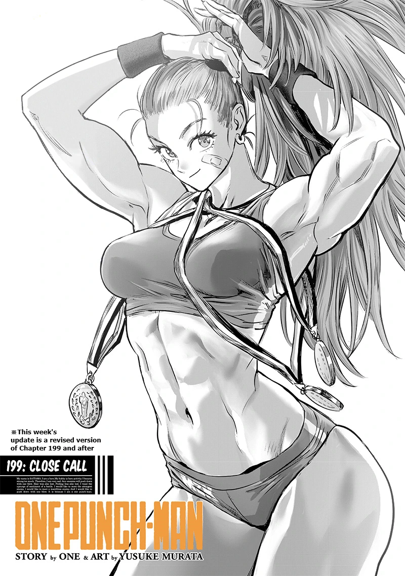 One Punch Man Manga Chapter 199 page 1 - Close Call