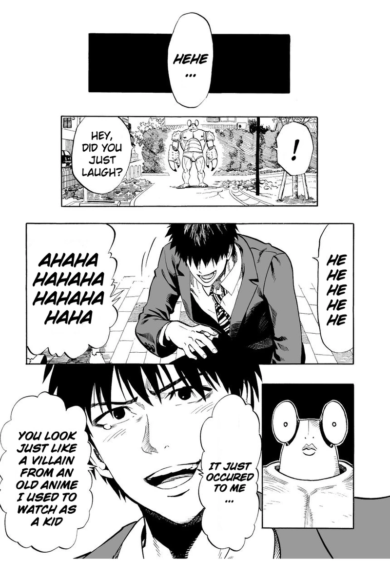 One Punch Man Manga Chapter 2 page 12 - Crab and Job Hunting