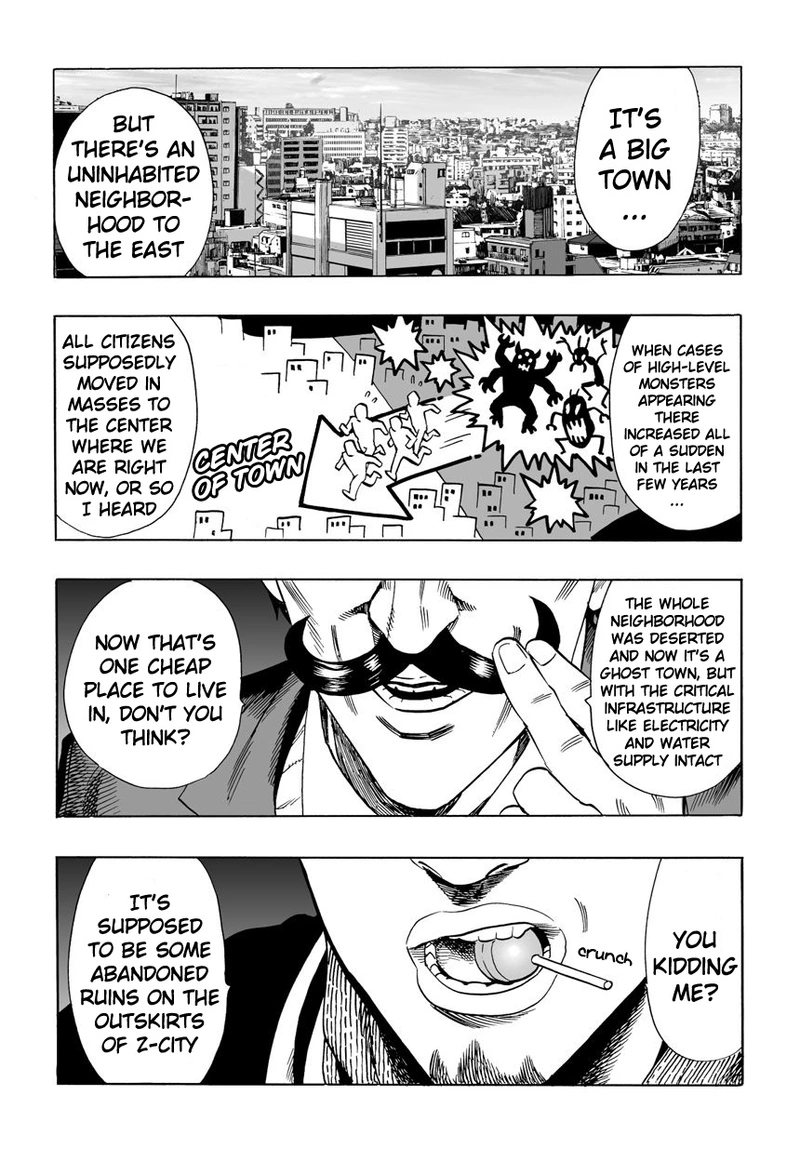 One Punch Man Manga Chapter 20 page 2 - Rumor