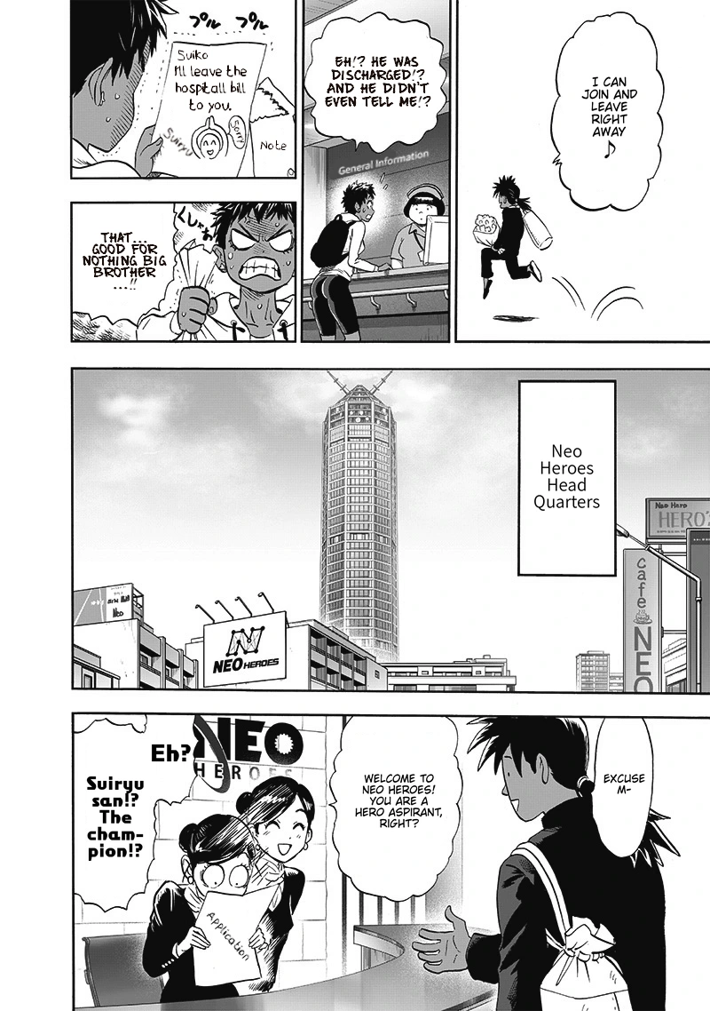 One Punch Man Manga Chapter 204 page 10 - Fully Recovered