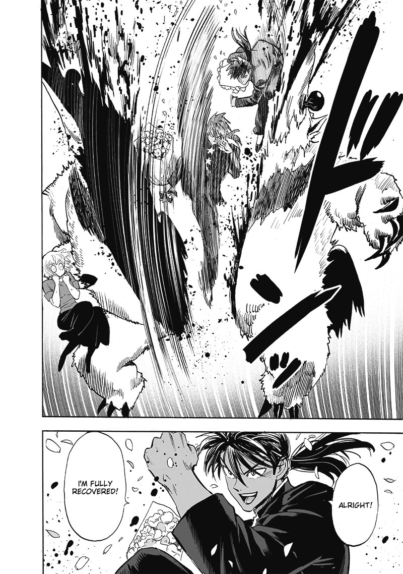 One Punch Man Manga Chapter 204 page 4 - Fully Recovered