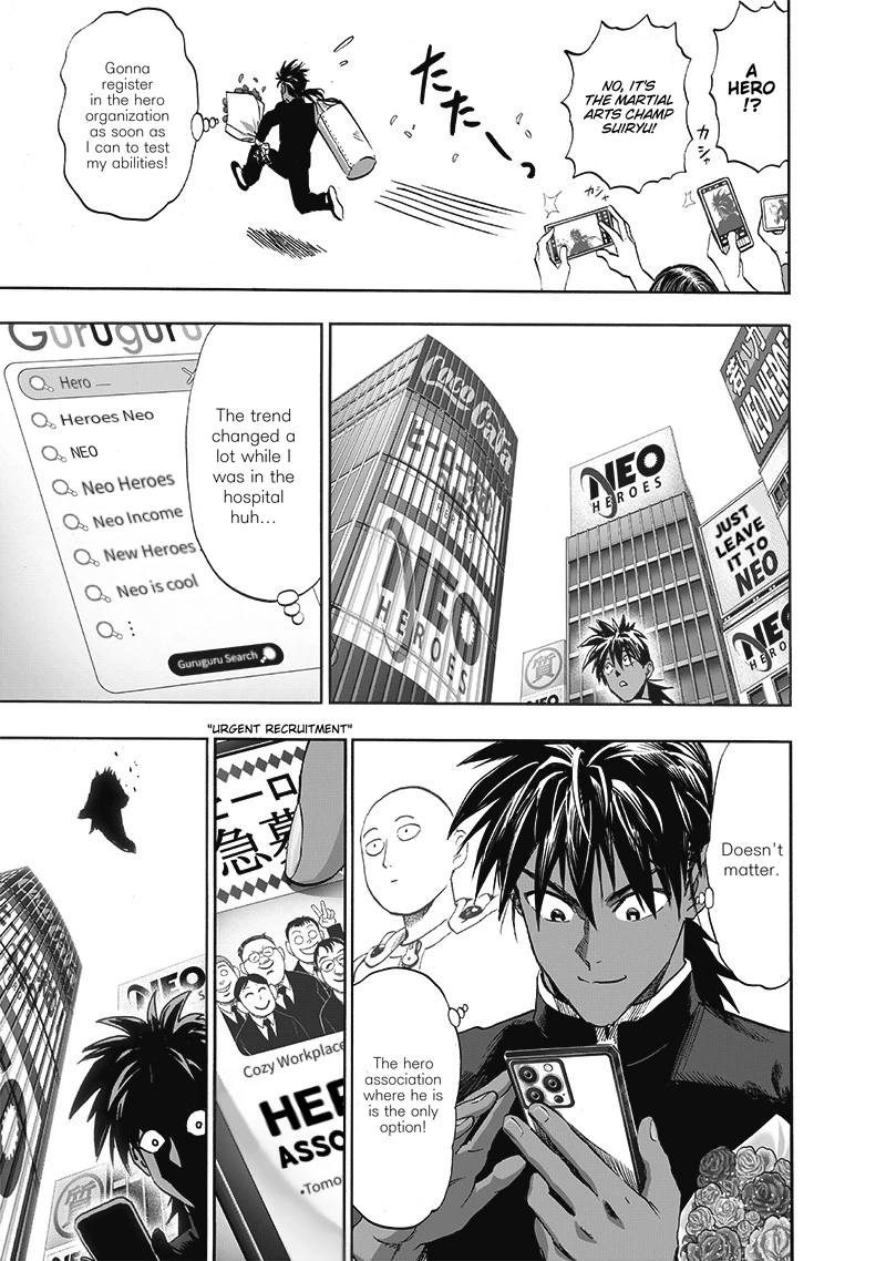 One Punch Man Manga Chapter 204 page 5 - Fully Recovered