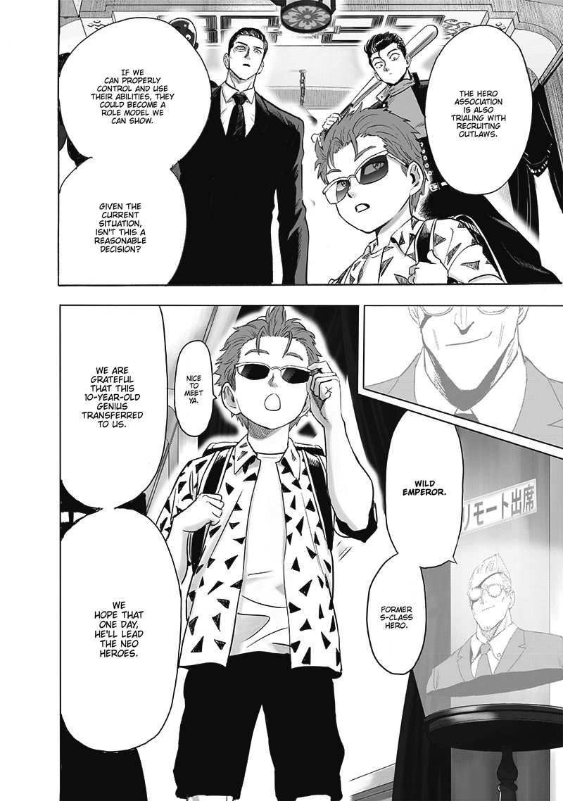 One Punch Man Manga Chapter 207 page 6 - Presence