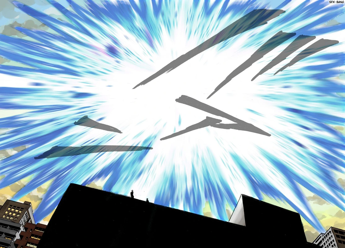 One Punch Man Manga Chapter 21 page 104 - Giant Meteor