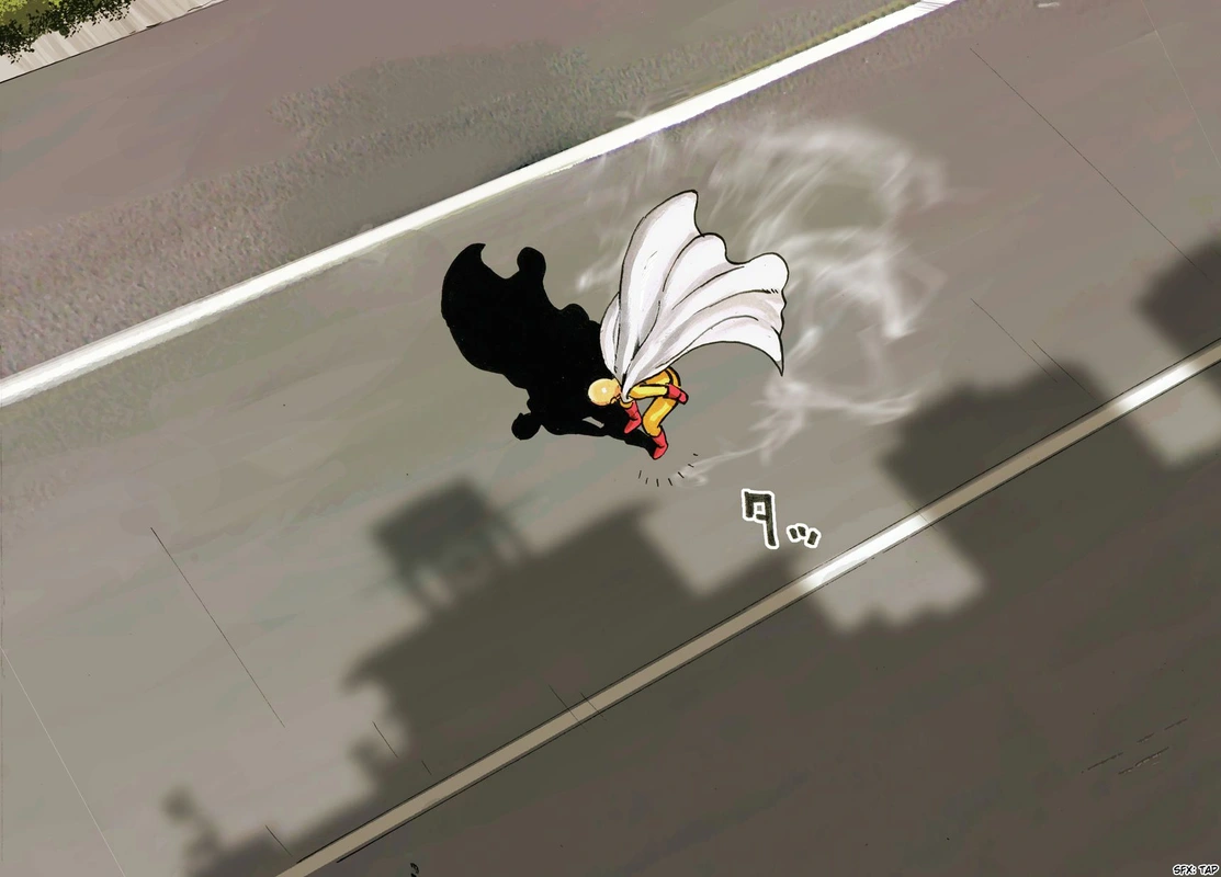 One Punch Man Manga Chapter 21 page 110 - Giant Meteor