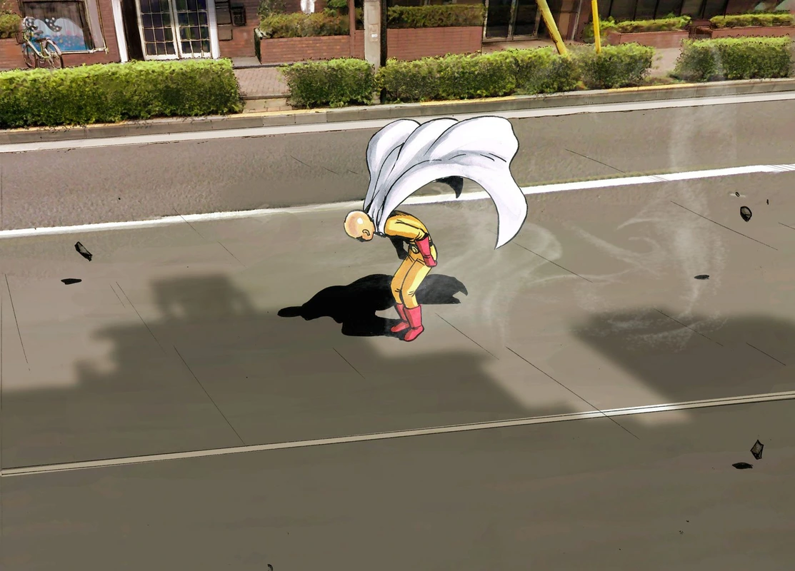 One Punch Man Manga Chapter 21 page 111 - Giant Meteor