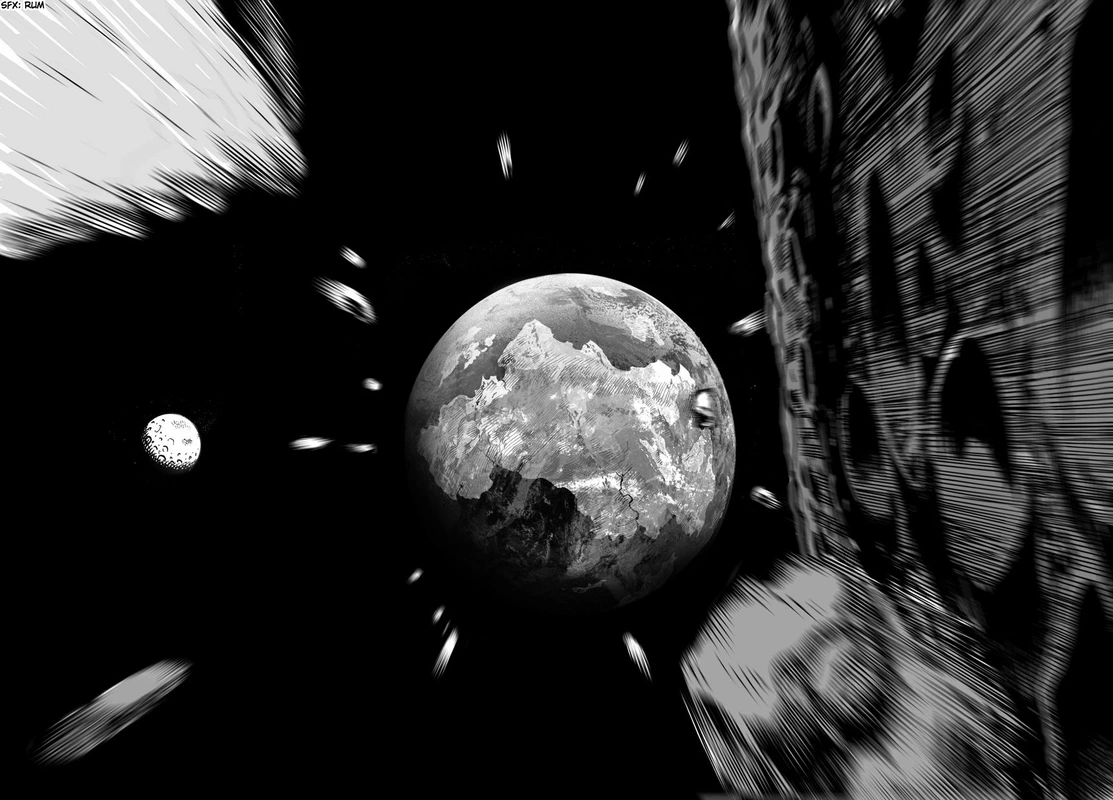 One Punch Man Manga Chapter 21 page 15 - Giant Meteor