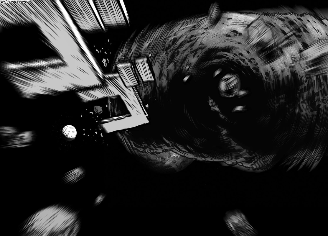 One Punch Man Manga Chapter 21 page 17 - Giant Meteor