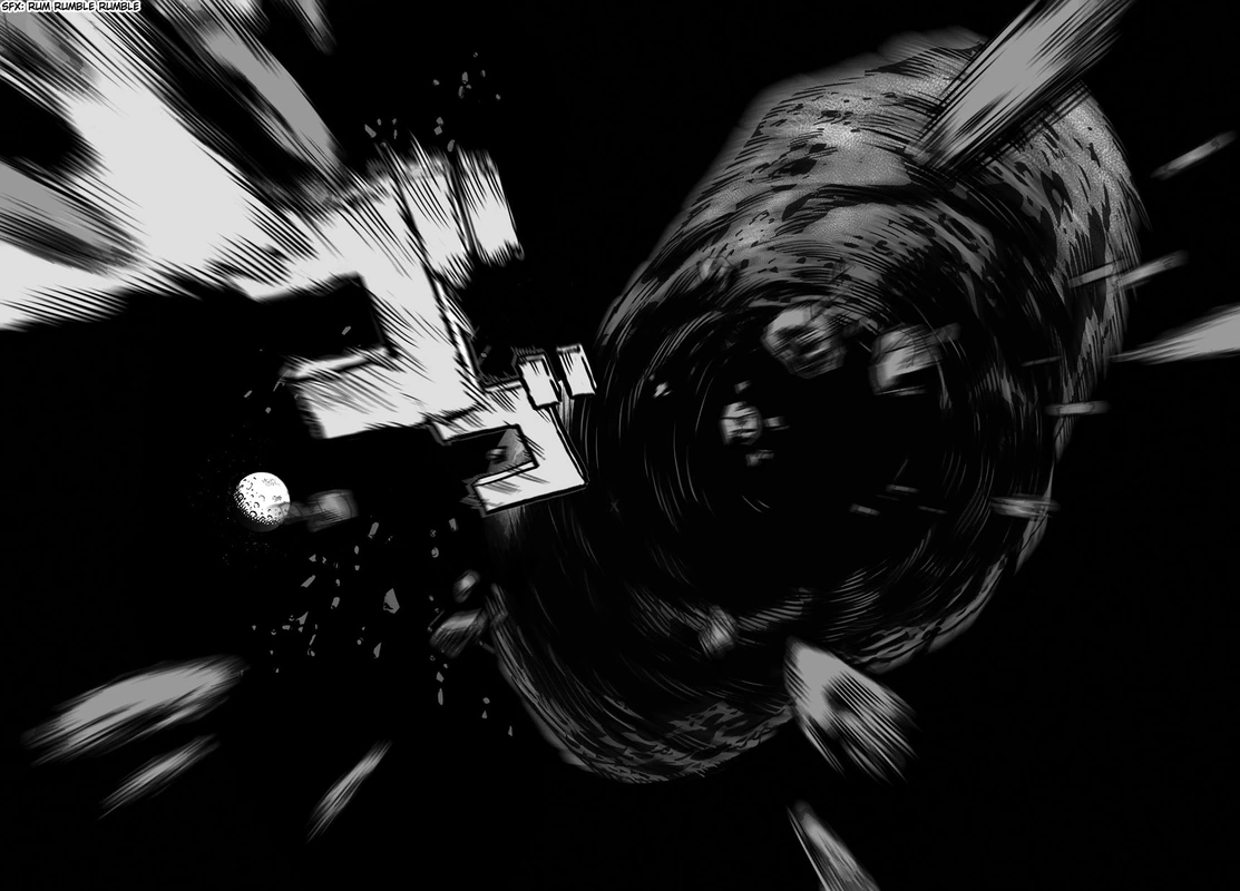 One Punch Man Manga Chapter 21 page 18 - Giant Meteor