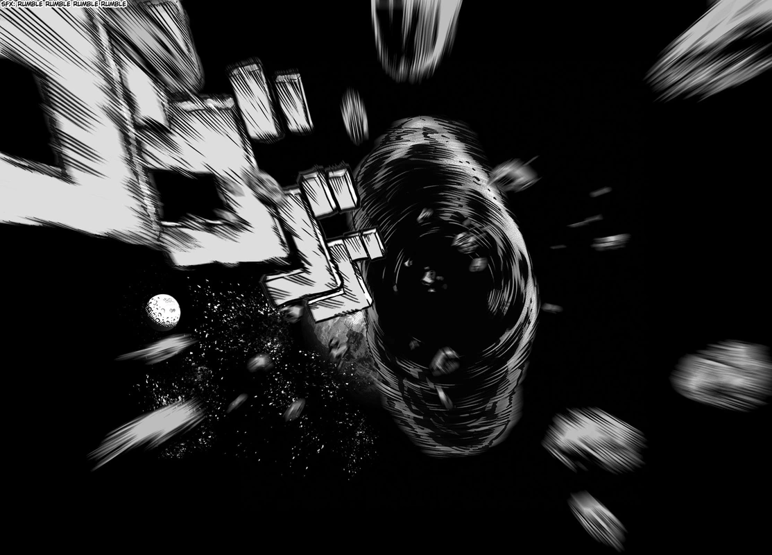 One Punch Man Manga Chapter 21 page 19 - Giant Meteor