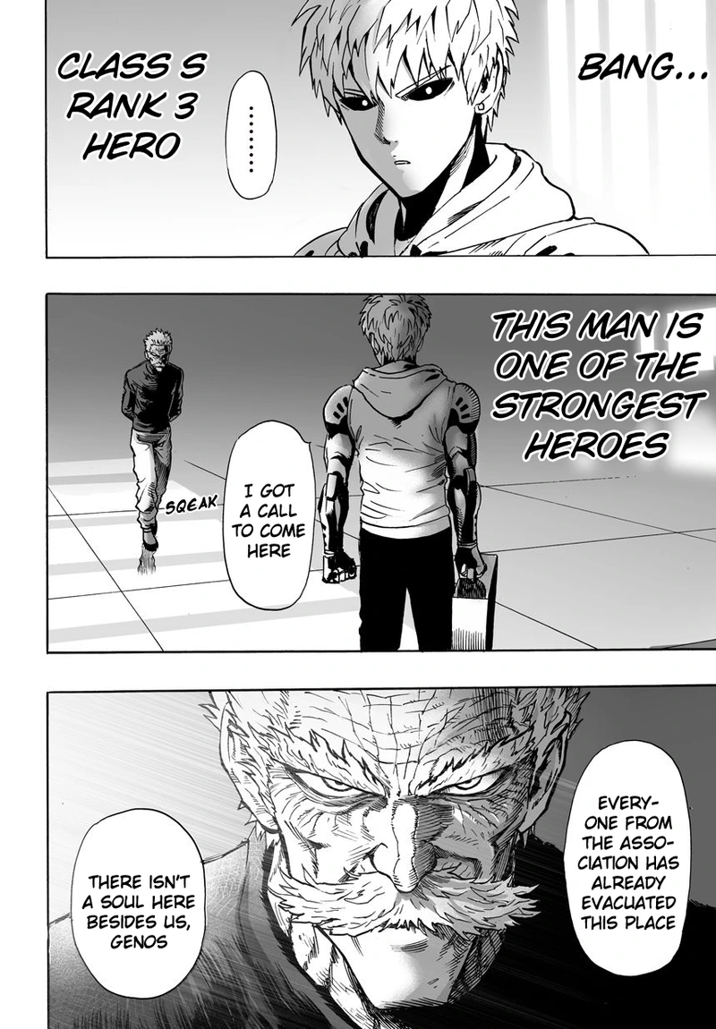 One Punch Man Manga Chapter 21 page 23 - Giant Meteor