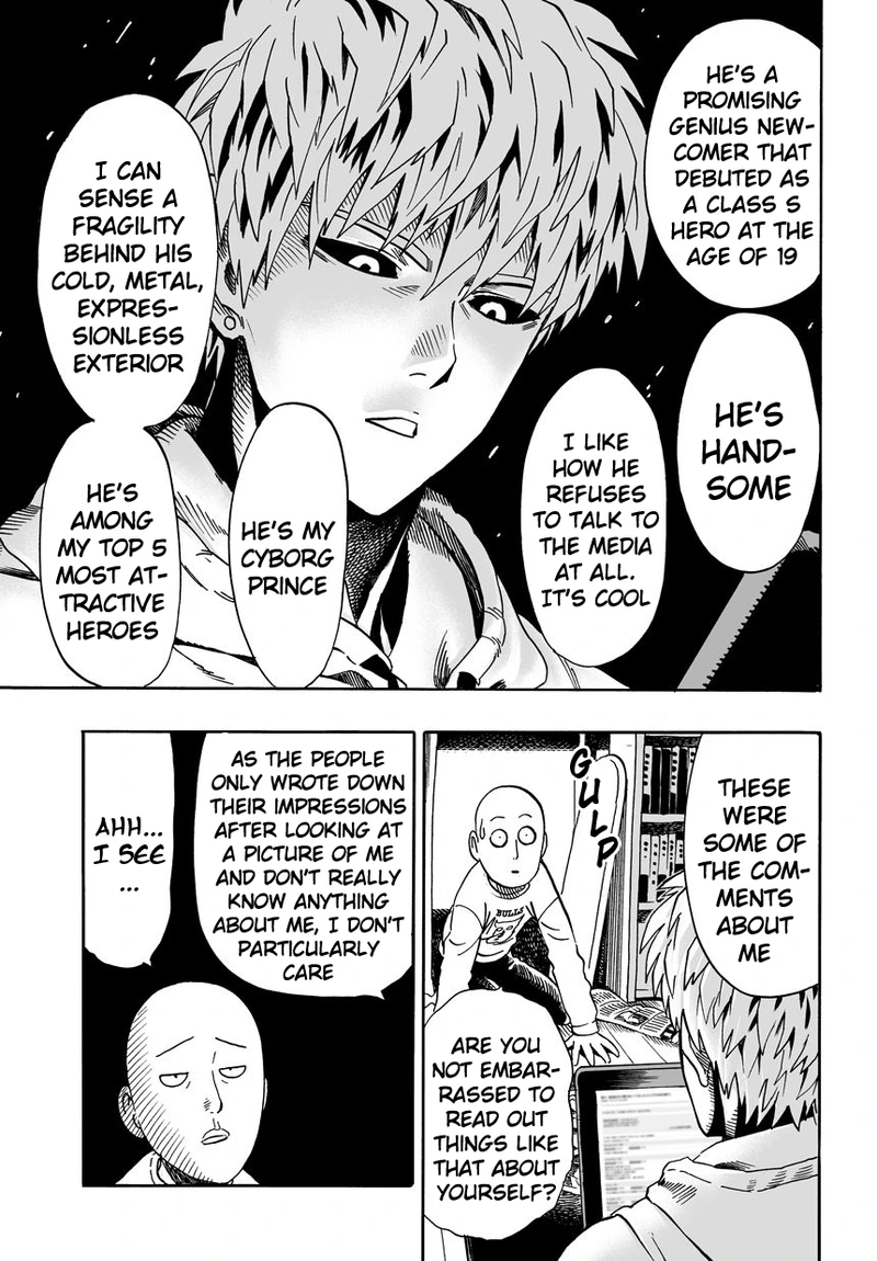 One Punch Man Manga Chapter 21 page 3 - Giant Meteor