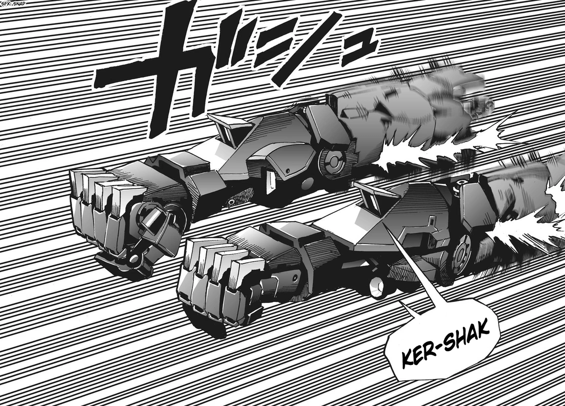 One Punch Man Manga Chapter 21 page 39 - Giant Meteor