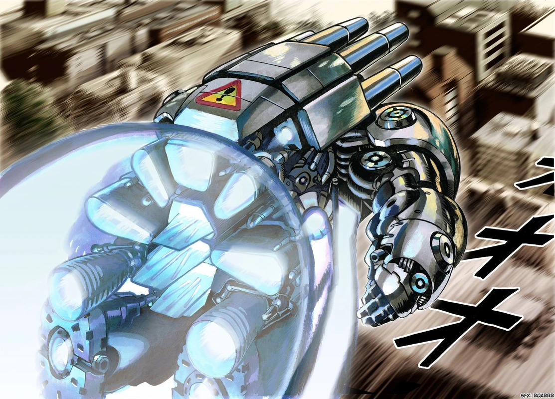 One Punch Man Manga Chapter 21 page 48 - Giant Meteor