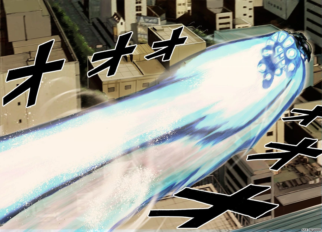 One Punch Man Manga Chapter 21 page 50 - Giant Meteor