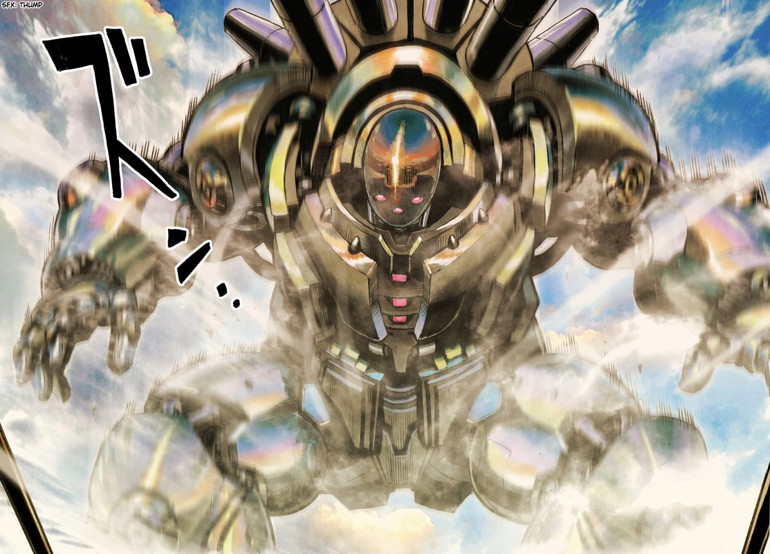 One Punch Man Manga Chapter 21 page 63 - Giant Meteor