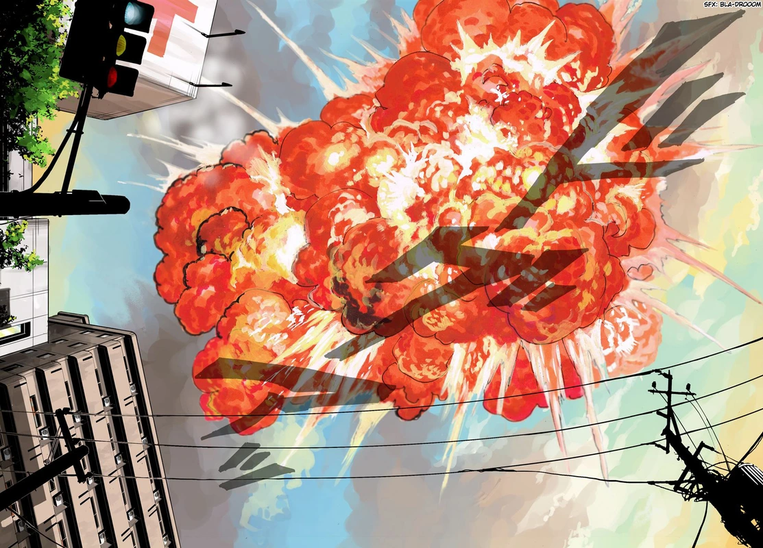 One Punch Man Manga Chapter 21 page 78 - Giant Meteor