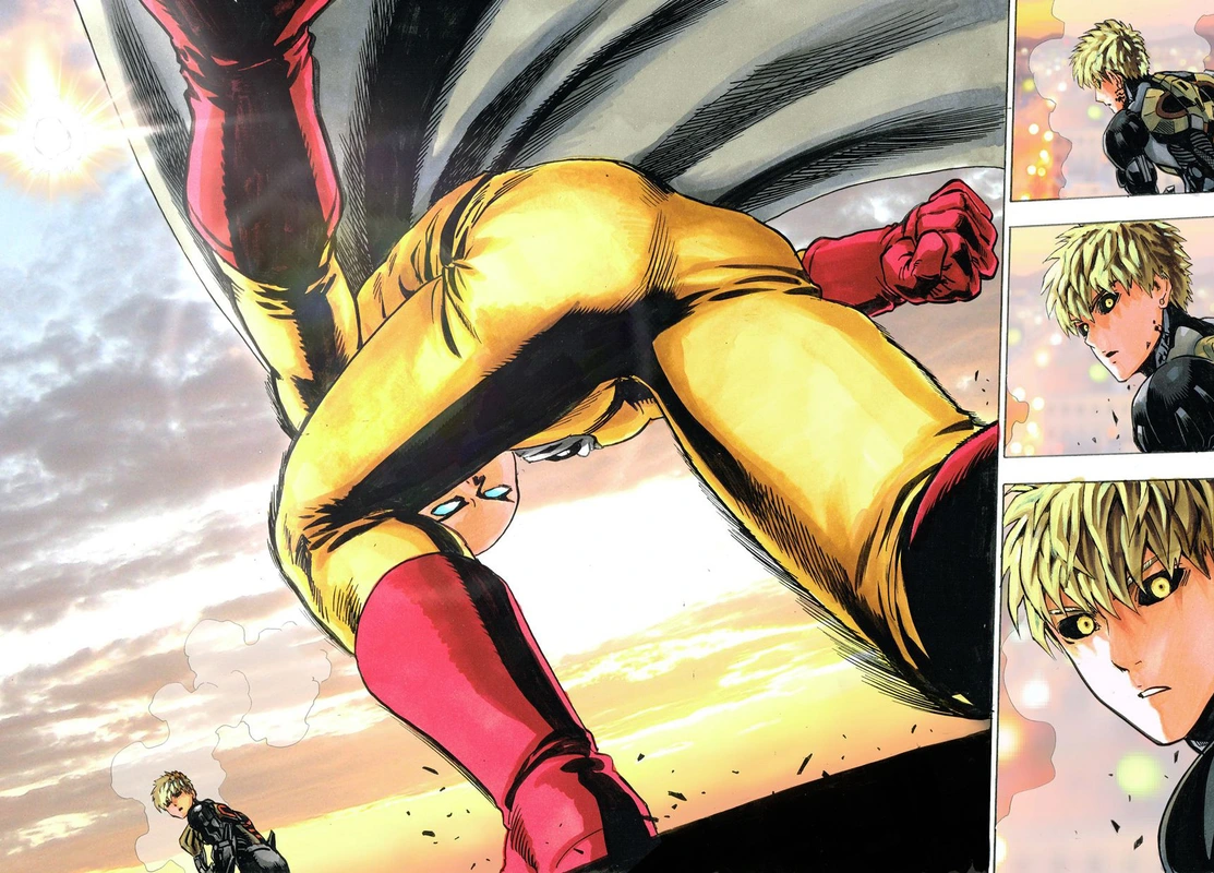 One Punch Man Manga Chapter 21 page 94 - Giant Meteor