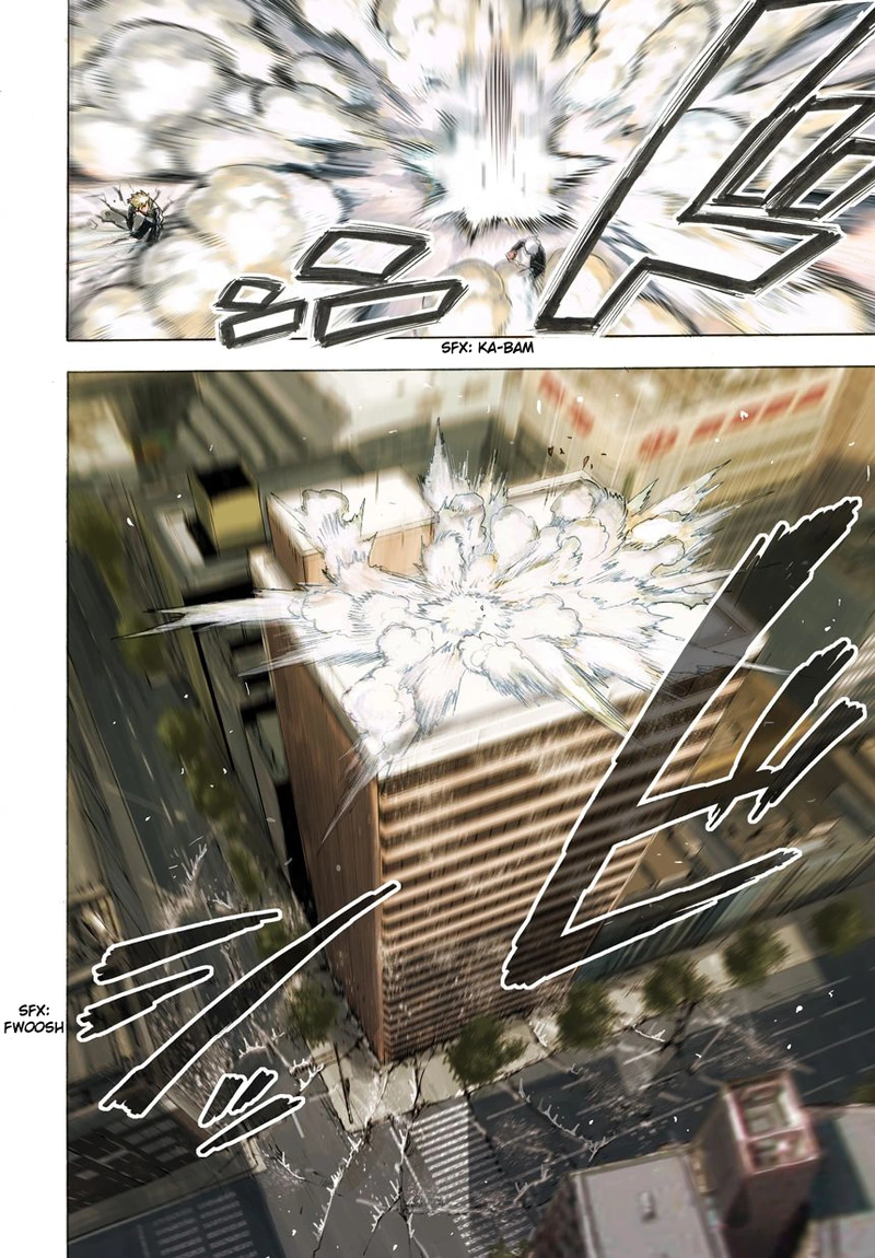 One Punch Man Manga Chapter 21 page 95 - Giant Meteor