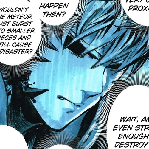 One Punch Man Manga Chapter 21 (Giant Meteor) cover